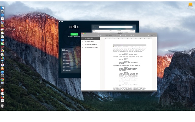 Mac App Store Celtx