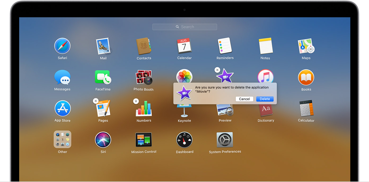 How to close a app on macbook air